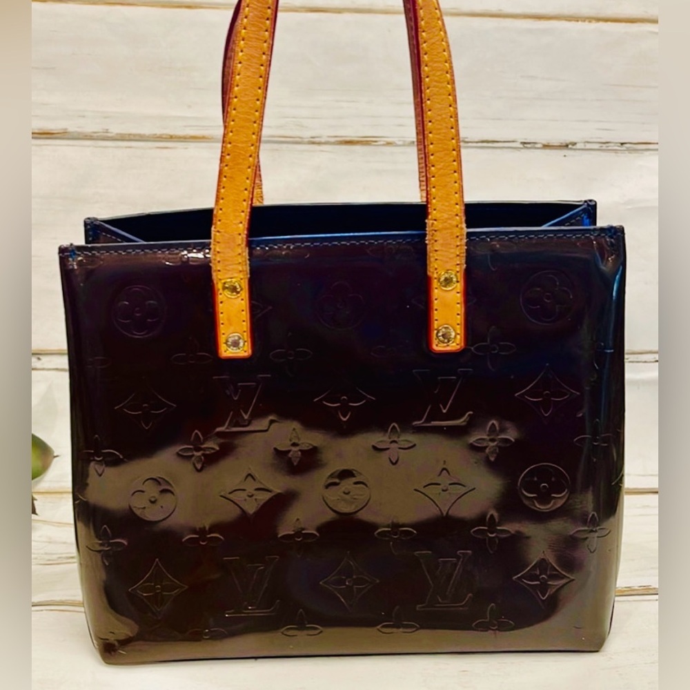 Adorable vintage Louis Vuitton Olive embossed Vermis tote bag - Picture 2 of 7